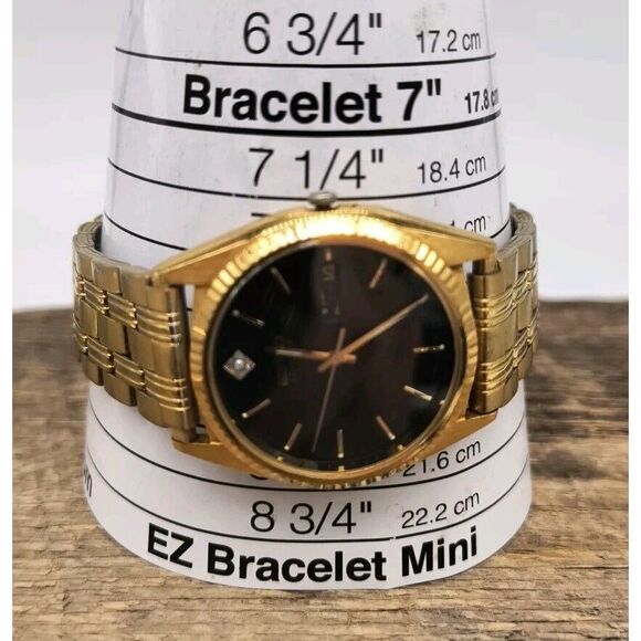 Vintage Seiko Mens Goldtone Quartz Watch 7N43-8119 - Picture 12 of 13